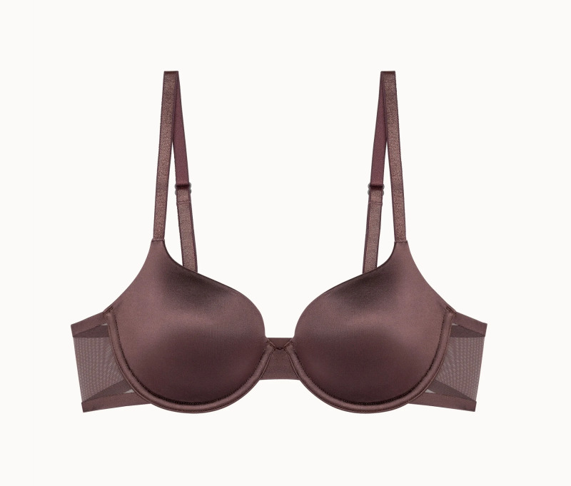 Podprsenka z materiálu spacer Passionata »Bianca«, dark chocolate