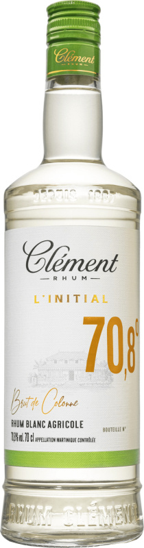 Clément Rhum Blanc Agricole N°2 70,8% 0,7l