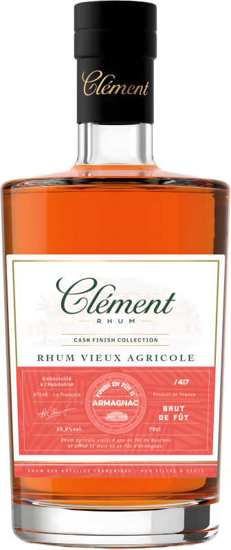 Clément Rhum Vieux Agricole Armagnac 55,9% 0,7l