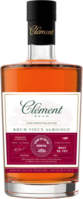 Clément Rhum Vieux Agricole Porto 55,3% 0,7l