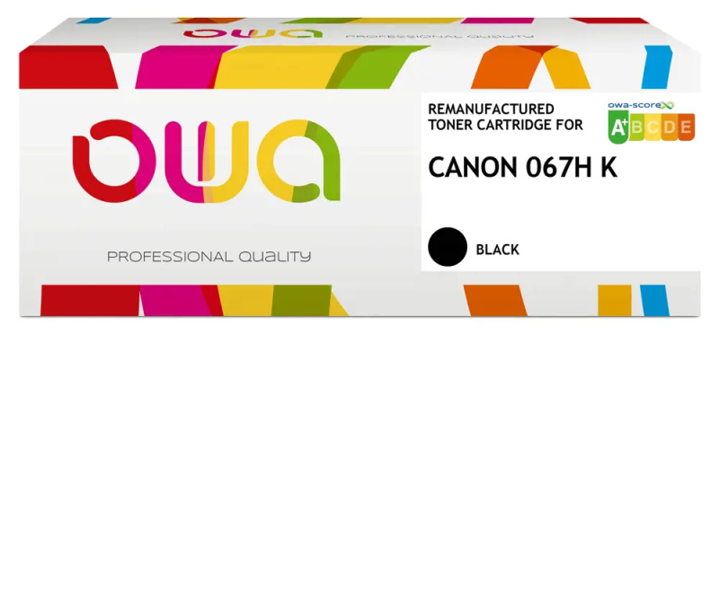 OWA Armor toner kompatibilní s Canon CRG-067H BK, 3130st, černá/black