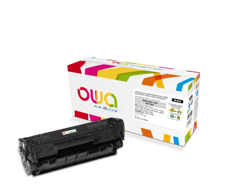 Armor - toner pro Q2612A, black (černá) č. 12A pro laserové tiskárny
