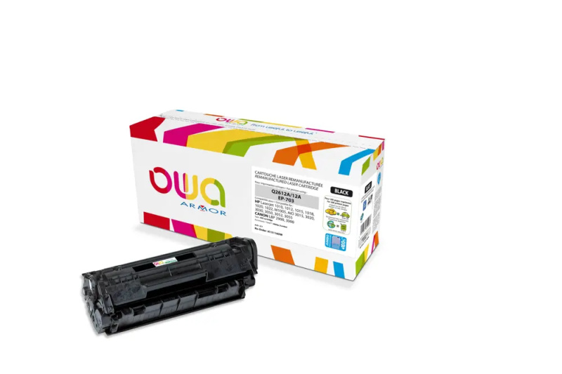 Armor - toner pro Q2612A HC, black (černá) č. 12A pro laserové tiskárny