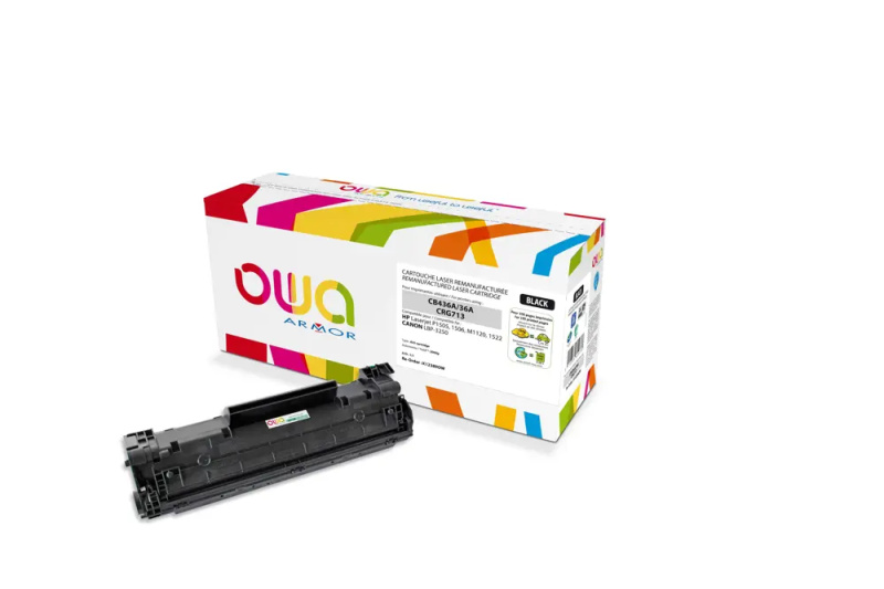 Armor - toner pro CB436A, black (černá) č. 36A pro laserové tiskárny