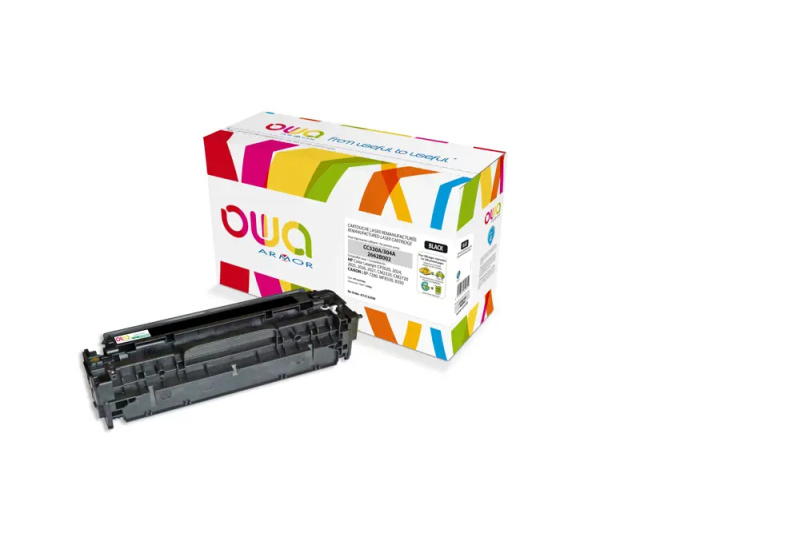 Armor - toner pro CC530A, black (černá) pro laserové barevné tiskárny