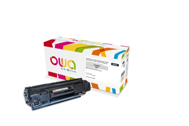 Armor - toner pro CF283X, black (černá) pro laserové tiskárny