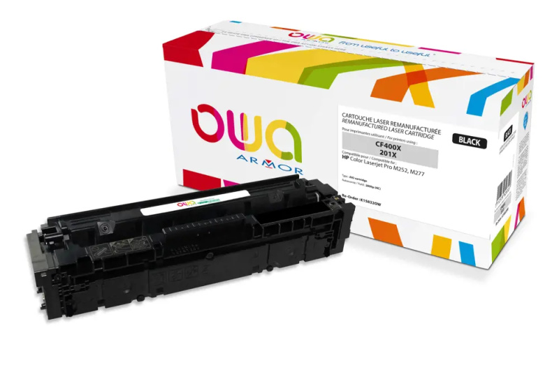 Armor - toner pro CF400X, black (černá) pro laserové tiskárny