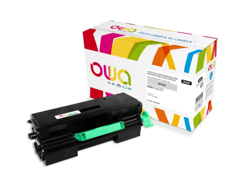OWA Armor toner kompatibilní s RICOH 407340, černá/black,6000str.