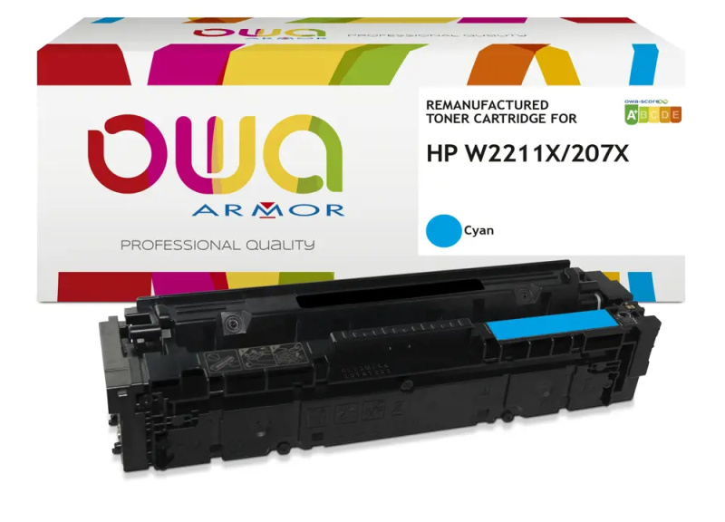 Armor - toner pro W2211X, cyan (modrý) 2,45K pro laserové tiskárny