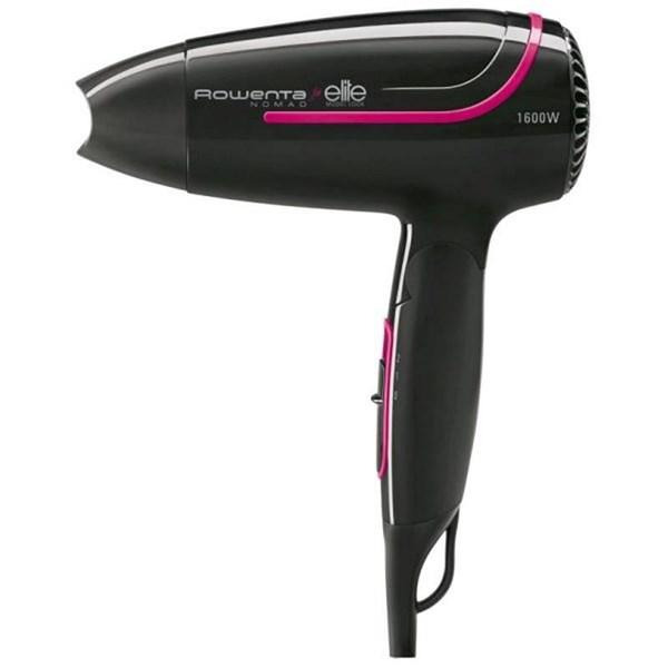 Fén Rowenta Nomad CV3312F0 / 1600 W / 2 rychlosti / černá/růžová Varianta: ivi1