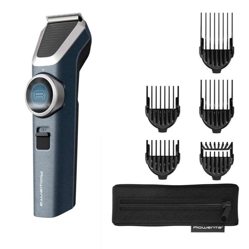 Zastřihovač vlasů a vousů Rowenta X-Series 800 TN5630E0 Metalicky modrý / Černý