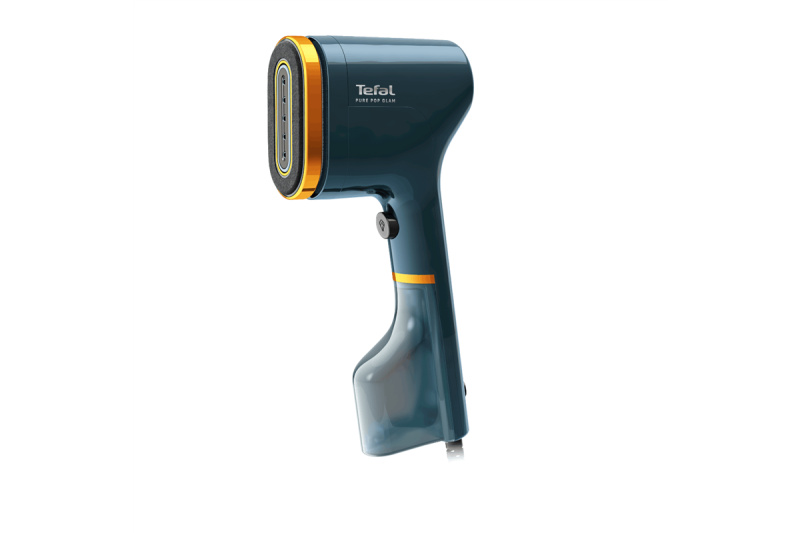 Napařovač oděvů Tefal Pure Pop Glam DT2050F0 Modrý / Zlatý