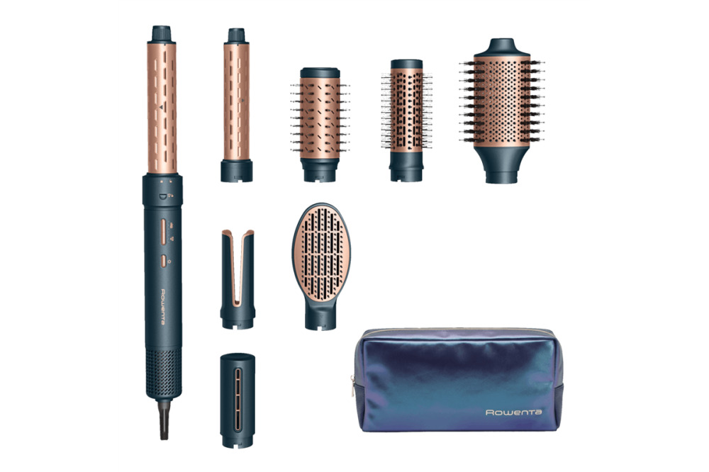 Multistyler Rowenta Air KeraStyle 8v1 UB9840E0 Modrý / Měděný