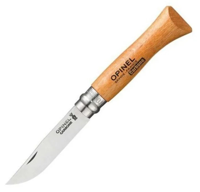 Opinel Zavírací nůž Carbon, VRI N°06 blistr, 7 cm 000415