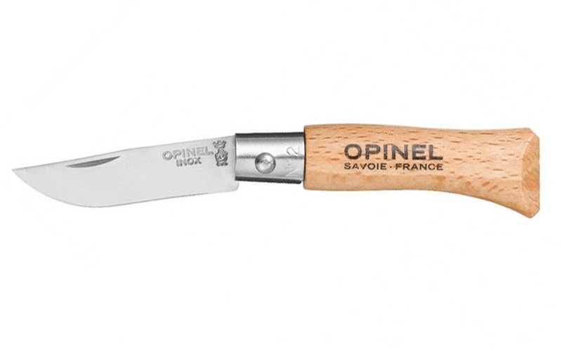 Opinel Zavírací nůž Inox, VRI N°2 blistr, 3,5 cm 001070