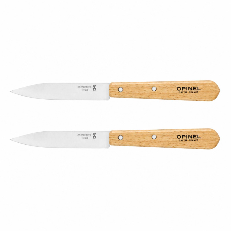 Opinel Sada univerzálních kuchyňských nožů N°112, 10 cm, 2 ks 001223