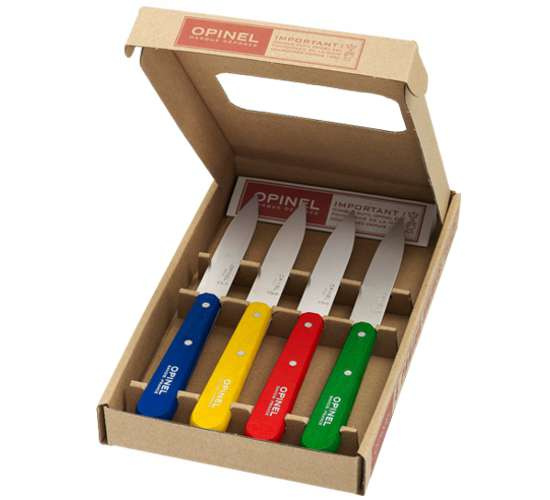 Opinel Sada nožů Essential Classic colours, 4 ks 001233