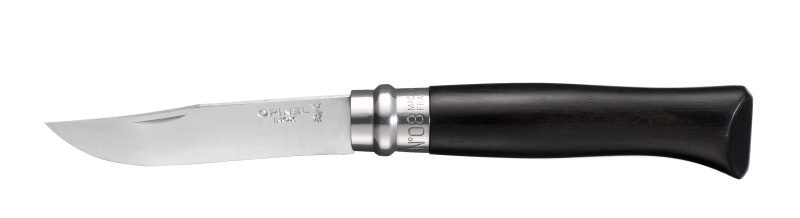 Opinel Zavírací nůž N°08, 8,5 cm, rukojeť eben 001352