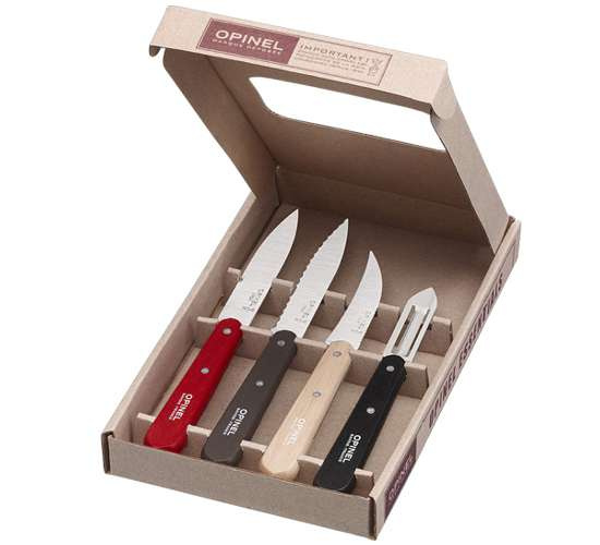 Opinel Sada nožů Les Essentiels Loft, 4 ks 001626