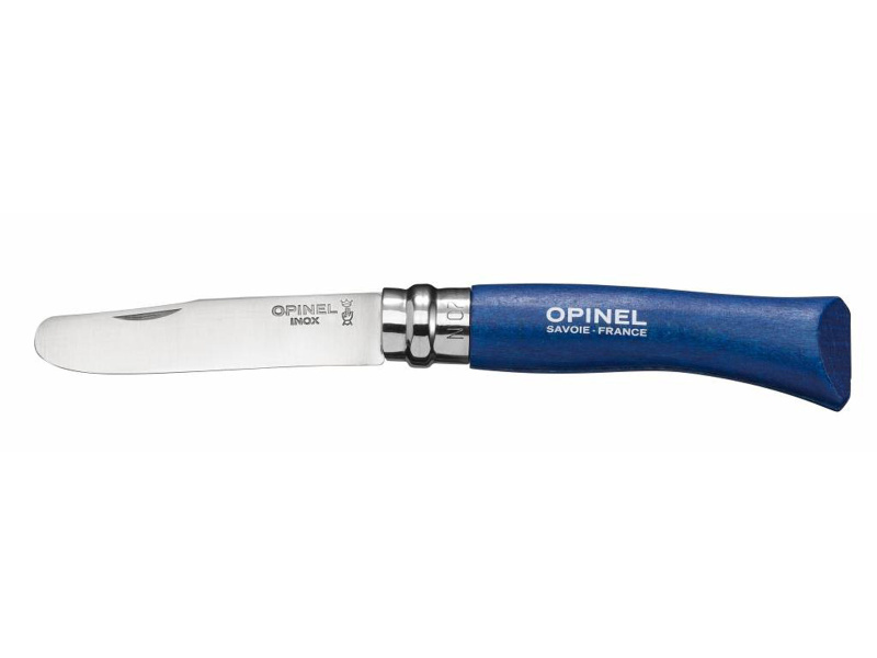 Opinel Zavírací nůž My first VR N°07 Inox, 8 cm, Blue 001697ks