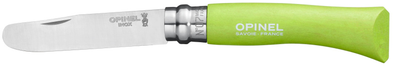 Opinel Zavírací nůž My first VR N°07 Inox, 8 cm, Apple green 001700ks