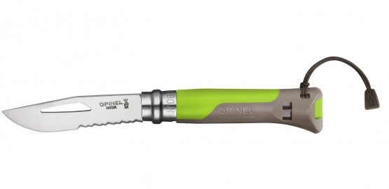Opinel VRI N°08 Outdoor Earth Inox, zelená 001715