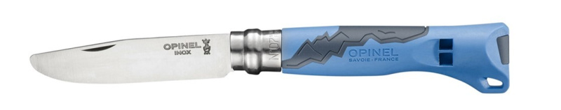 Opinel VR N°07 Outdoor Junior Inox, modrý 001898