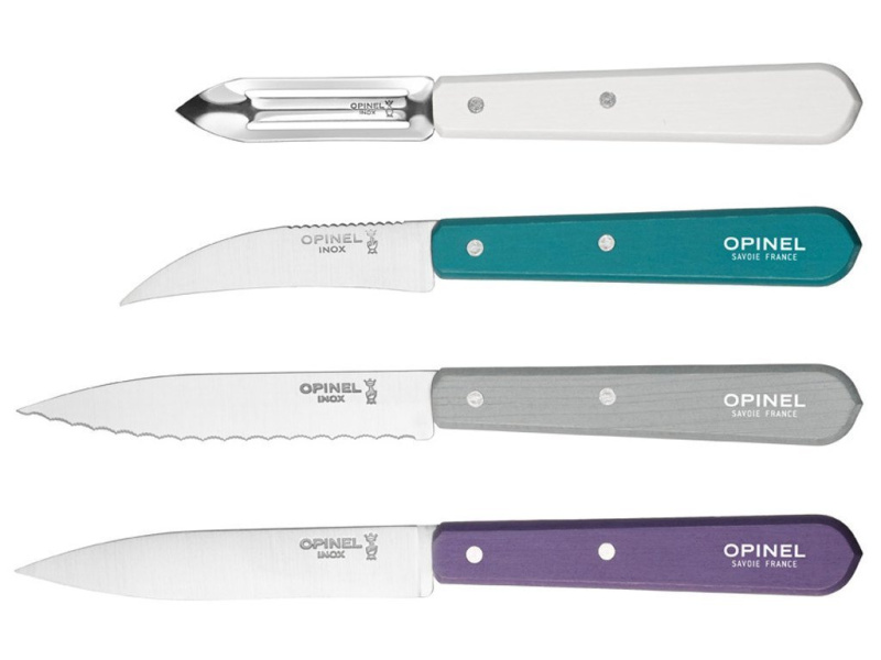 Opinel Sada nožů Les Essentiels Art Deco, 4 ks 001939