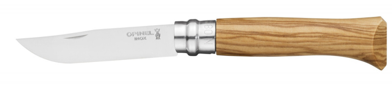 Opinel Zavírací nůž N°08, 8,5 cm, rukojeť oliva 002020