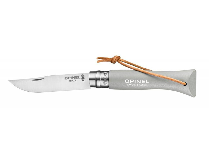 Opinel VRI N°06 nůž Trekking, světle šedá, 7 cm 2202