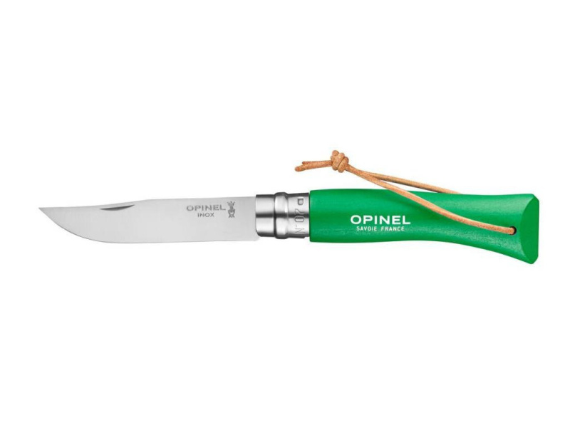 Opinel VRI N°07 nůž Trekking, zelená, 8 cm 002210