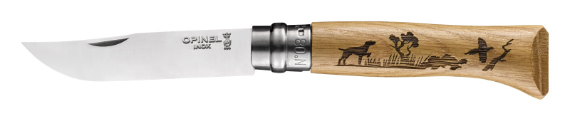 Opinel Zavírací nůž  N°08, Animalia Dog 8,5 cm  002335