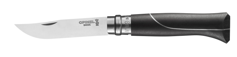 Opinel Zavírací nůž N°08 Ellipse, rukojeť eben/hliník, limitovaná edice 002347