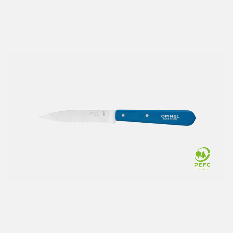 Opinel PAYSAGE nůž vroubkovaný N°113, modrá 003202
