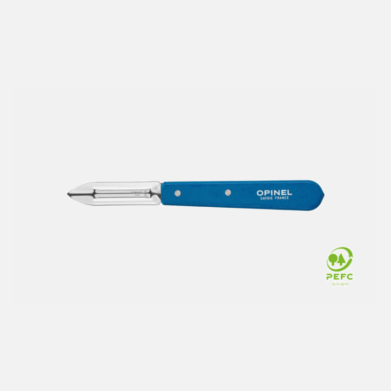 Opinel PAYSAGE škrabka na zeleninu N°115 , modrá 003204