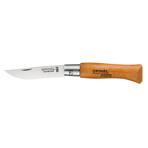 Opinel Zavírací nůž VRI N°4 Carbon, 5 cm 111040