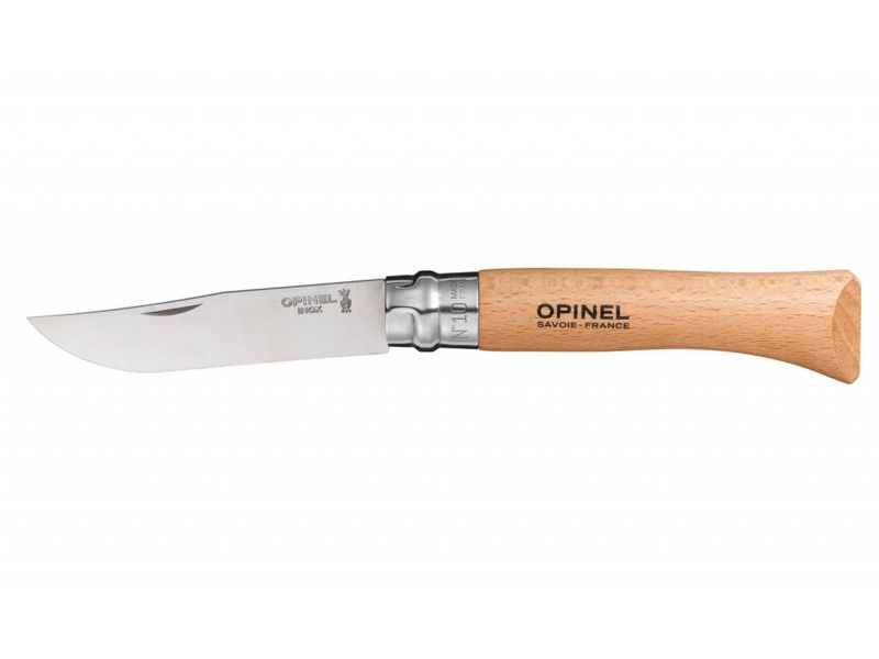 Opinel Zavírací nůž VR N°10 Inox, 10 cm 123100