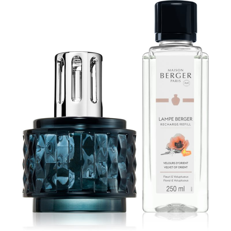 Maison Berger Paris Katalytická lampa Variation, šedá + náplň Samet z Orientu, 250 ml 4826