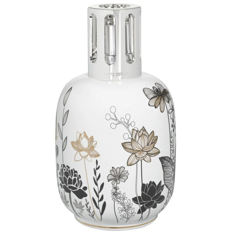 Maison Berger Paris Porcelánová katalytická lampa Vegetale, 490 ml, bílá 4829