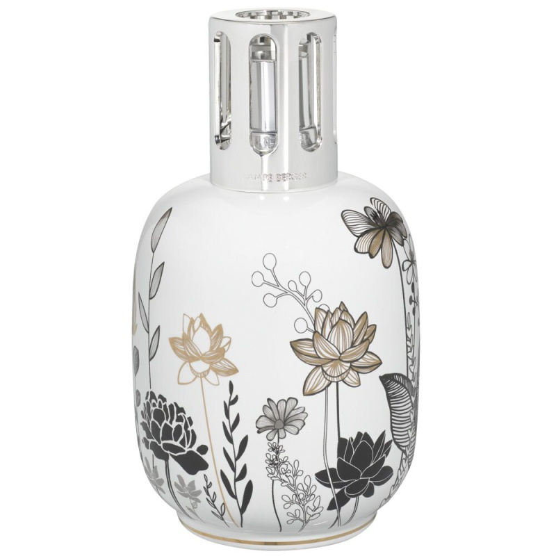 Maison Berger Paris Porcelánová katalytická lampa Vegetale, 490 ml, bílá 4829