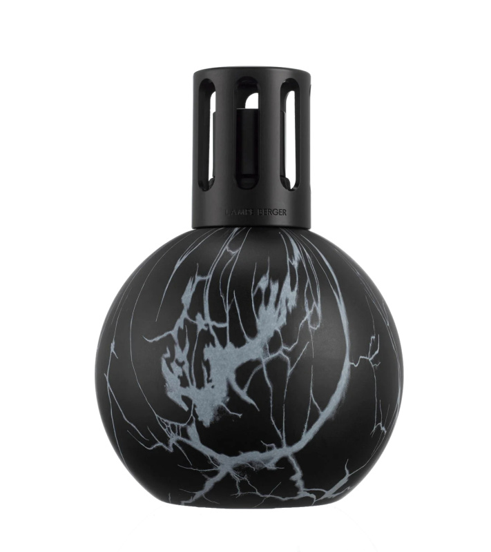 Maison Berger Paris Skleněná katalytická lampa Marbrure, 413 ml, černá 4834