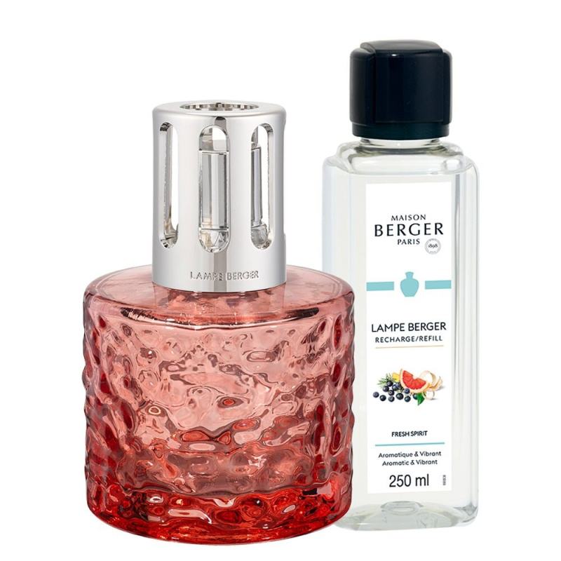 Maison Berger Paris Katalytická lampa Mirage, růžová + náplň Svěží atmosféra, 250 ml 4858