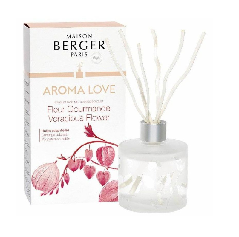 Maison Berger Paris Aroma Difuzér Aroma Love – Gurmánské květy, 180 ml 6226