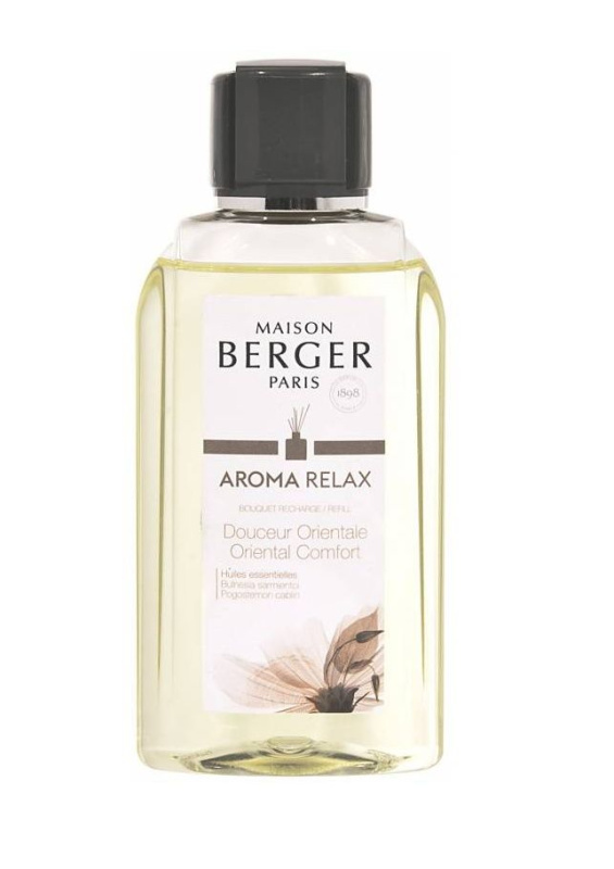 Maison Berger Paris Náplň do Difuzéru Aroma Relax – Sladký orient, 200 ml 6282