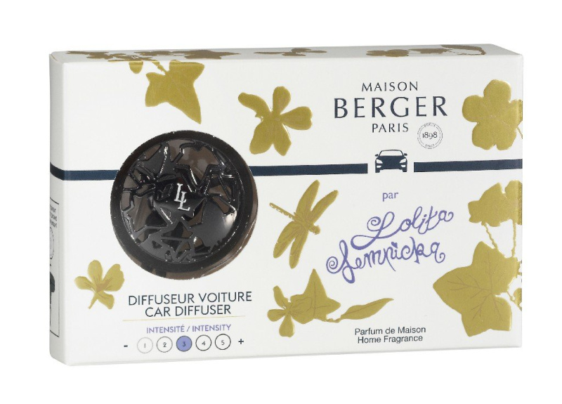 Maison Berger Paris Lolita Lempicka vůně do auta clip (Gun Metal) 1 ks