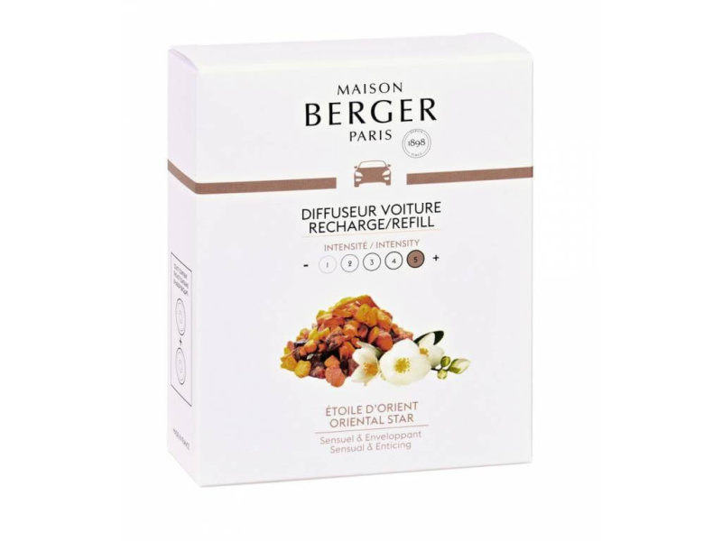 Maison Berger Paris Keramická náplň vůně do auta Kouzlo Orientu, 2 ks 6420