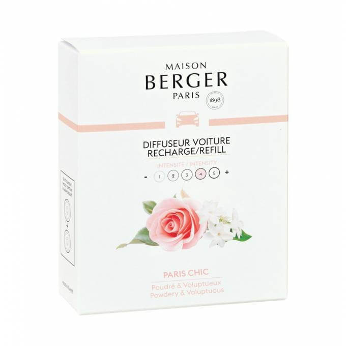 Maison Berger Paris Keramická náplň vůně do auta Paris Chic, 2 ks 6431