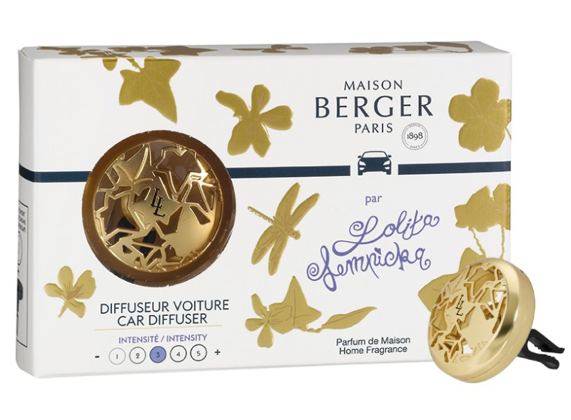 Maison Berger Paris Vůně do auta Lolita Lempicka, saténově zlatá 6440