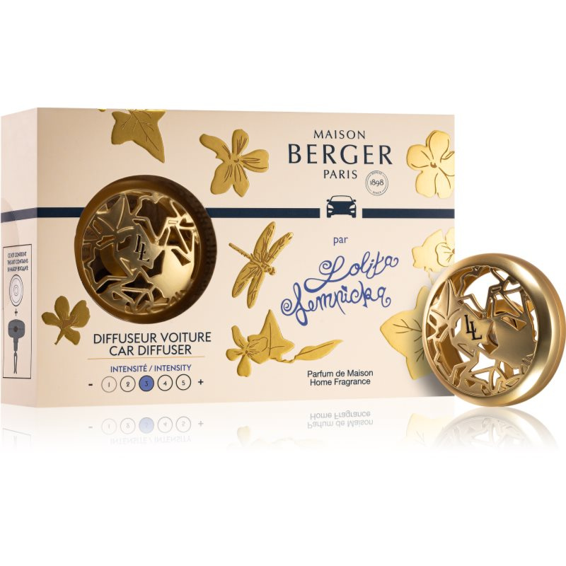 Maison Berger Paris Vůně do auta Lolita Lempicka, saténově zlatá 6440