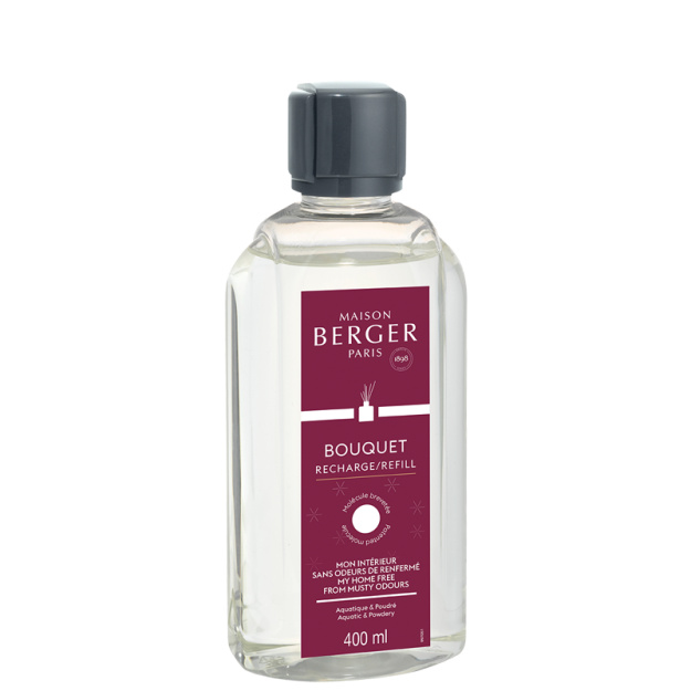Maison Berger Paris Náplň do difuzéru Můj domov bez zápachu zatuchliny – Aquatic & powdery vůně, 400 ml 6807